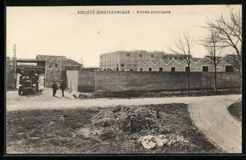 AK Bordeaux, Société Oenotechnique, entrée principale