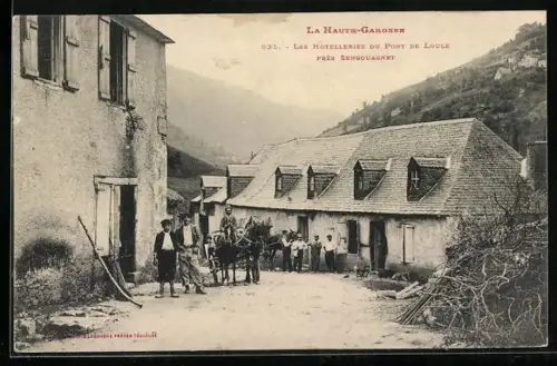 AK Sengouagnet, les hôtelleries du pont de Loule