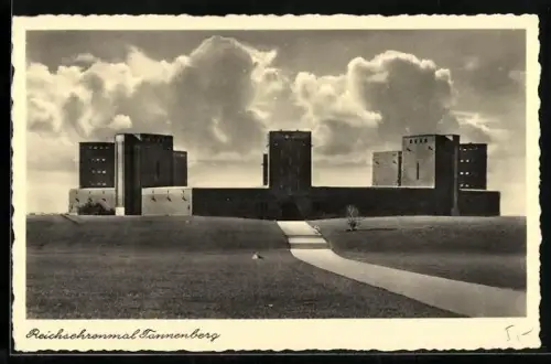 AK Tannenberg, Reichsehrenmal Tannenberg, Gesamtansicht