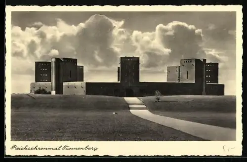 AK Tannenberg, Reichsehrenmal Tannenberg, Gesamtansicht