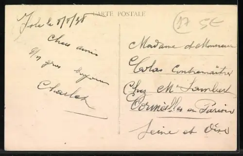 AK Saint-Martin-de-Ré, Le Bagne, Forcats en corvée