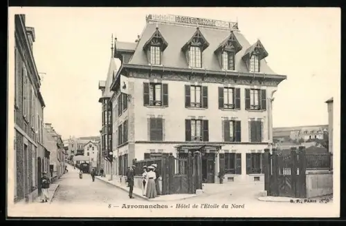 AK Arromanches, Hôtel de l`Etoile du Nord