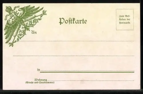 Lithographie Was ist des Deutschen Vaterland, das ganze Deutschland soll es sein, Barbarossa