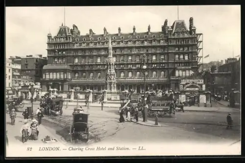 AK London, Charing Cross Station