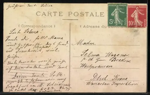 AK Paris, Buttes-Chaumont, Porte de la Place Armand-Carrel