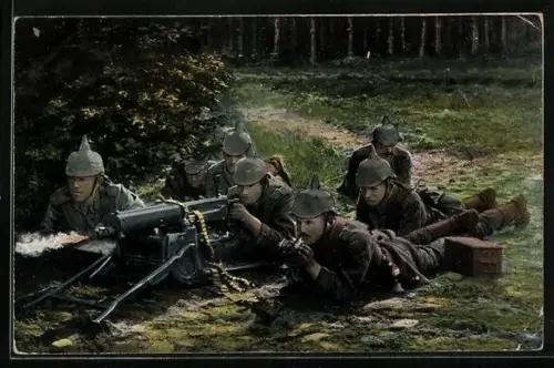 AK Angriff einer Maschinen-Gewehr-Abteilung