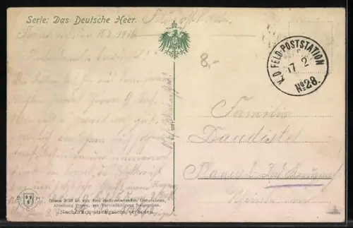 AK Beschiessung von Fliegern durch Maschienengewehre