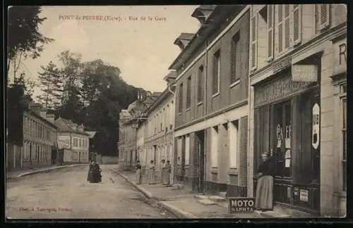 AK Pont-St. Pierre, Rue de la Gare