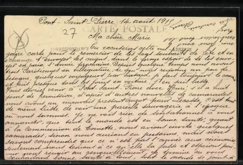 AK Pont-St. Pierre, Rue de la Gare