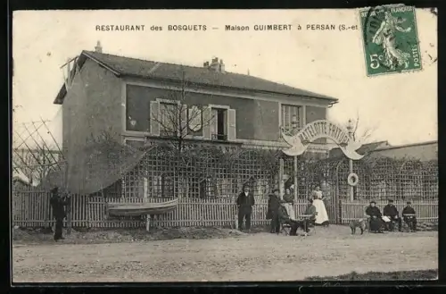 AK Persan, Maison Guimbert, Restaurant des Bosquets