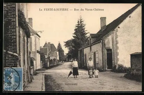 AK Ferté-Loupiére, Rue du Vieux-Château