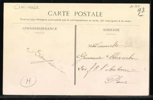 AK Gournay-s-Marne, Cafe Restaurant A la Pointe de Gournay