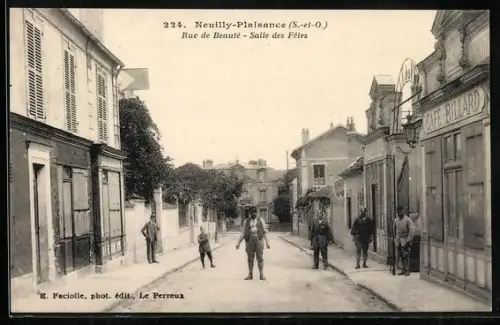 AK Neuilly-Plaisance, Rue de Beauté, Salle des Fêtes