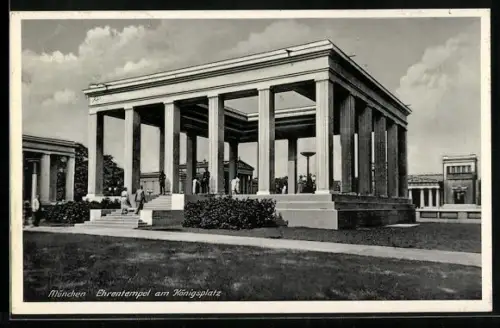 AK München, Ehrentempel am Königsplatz
