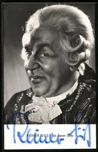 AK Opernsänger Reiner Süss als Baron Ochs