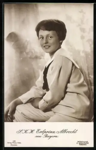 AK S. K. H. Erbprinz Albrecht von Bayern