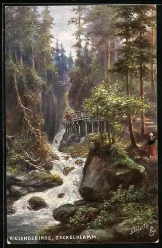 AK Riesengebirge, Zackelklamm