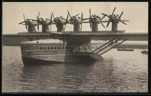 Foto-AK Wasserflugzeug Dornier Do X