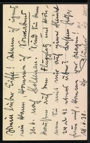 AK Kapitän Gunther Plüschow, Flieger von Tsingtau und des Feuerlandes, Rückseitig Autograph