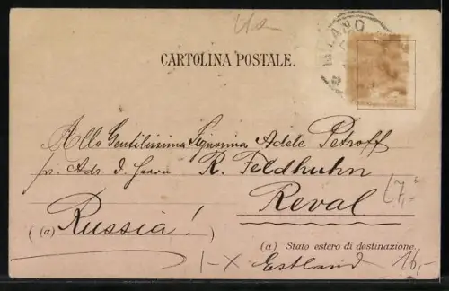 Lithographie Pallanza /Lago Maggiore, Panorama der Stadt, Insel auf dem Lago Maggiore