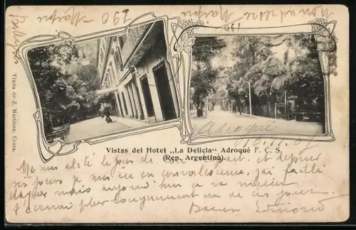 AK Adroqué, Vistas del Hotel La Delicia