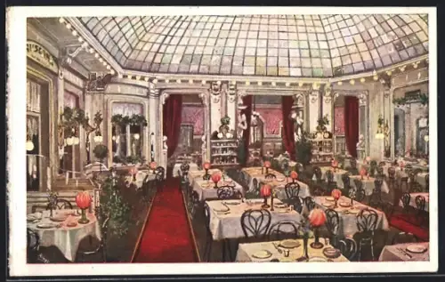 AK Wien, Restaurant Linde, Speisesaal, Rotenturmstr. 12