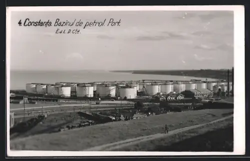 AK Constanta, Bazinul de petrol, Port, Erdöl