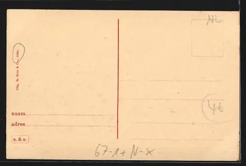 AK Zeist, Ausstellung 1909, Oud Zeist