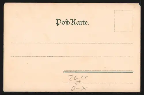 Künstler-Lithographie Zeno Diemer: Bregenz, Kloster Mererau