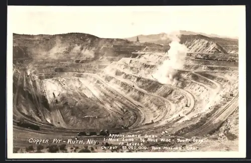 AK Ruth, NV, Copper Pit