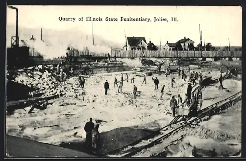 AK Joliet, IL, Quarry of Illinois State Penintentiary