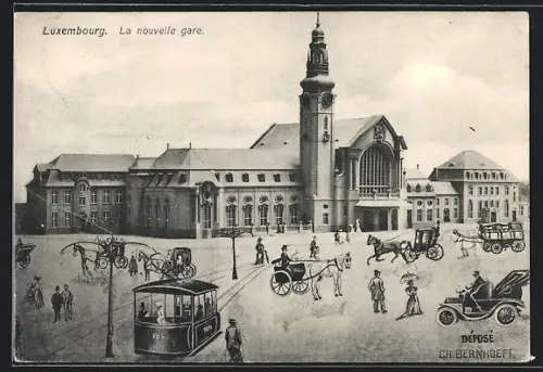 AK Luxembourg, La nouvelle gare