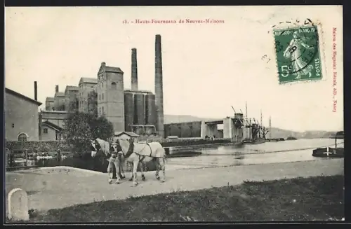 AK Hauts-Fourneaux de Neuves-Maisons, Treideln