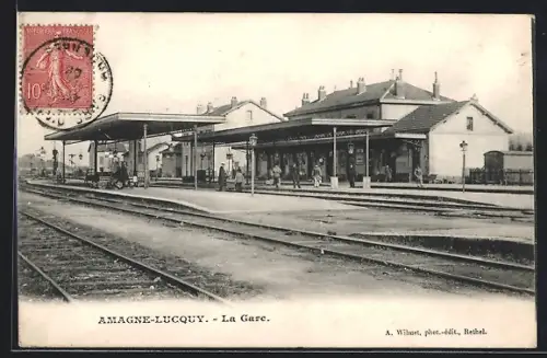 AK Amagne-Lucquy, La Gare