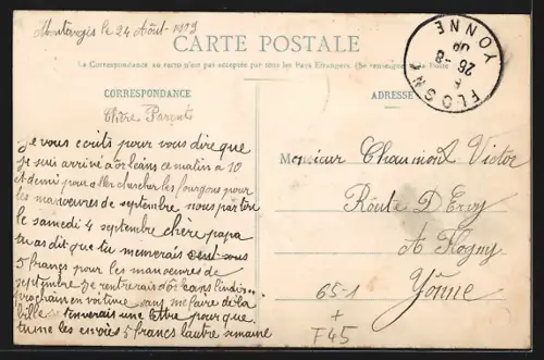 AK Montargis, La Gare, Vue interieure