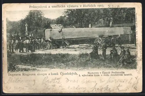 AK Horice, Prumyslova a umelecka vystava 1903, Ausstellung
