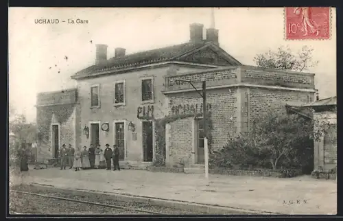 AK Uchaud, La Gare
