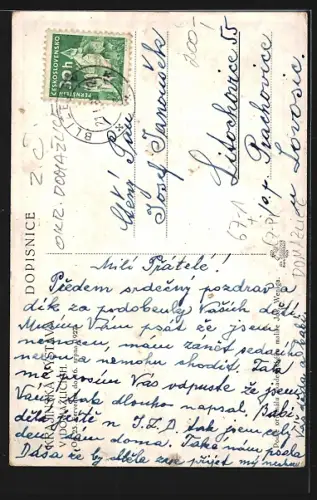 AK Domazlice, Krajinska Vystava 1927, Ausstellung