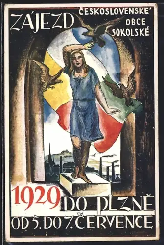 AK Plzen, Sokol Turnfest 1929