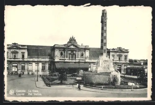 AK Leuven, Het Station, Bahnhof
