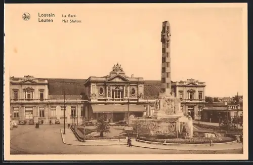 AK Leuven, Het Station, Bahnhof