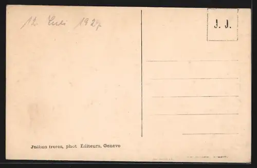 AK Brigue, Bahnhof, Vue Générale