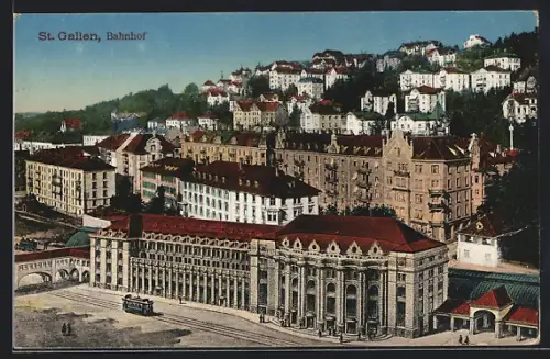 AK St. Gallen, Zukünftiger Bahnhof mit Rosenberg