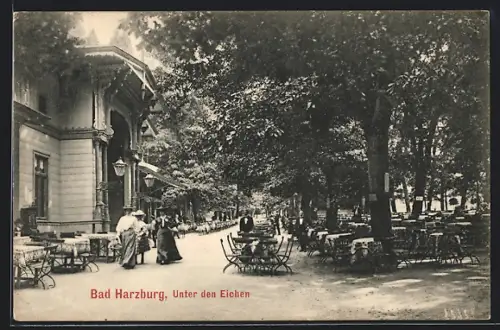 AK Bad Harzburg, Strasse Unter den Eichen