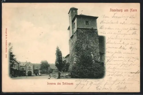 AK Ilsenburg, Inneres des Schlosses