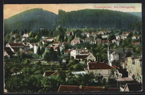 AK Friedrichroda, Am Herzogsweg