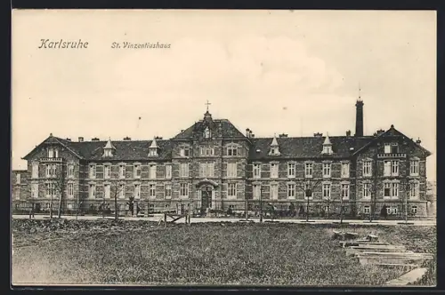 AK Karlsruhe, St. Vinzentiushaus