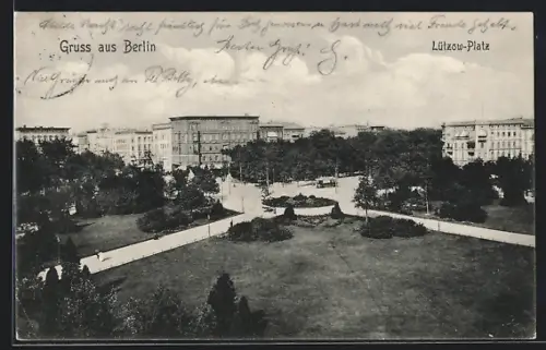 AK Berlin-Tiergarten, Lützow-Platz