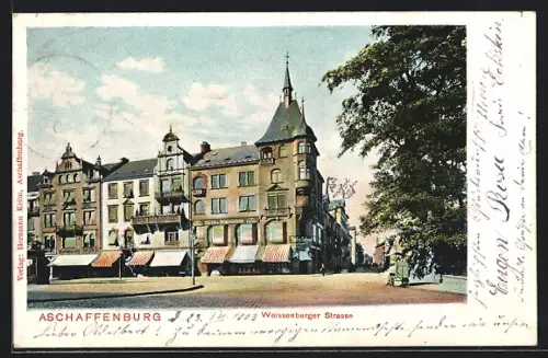 AK Aschaffenburg, Weissenburger Strasse