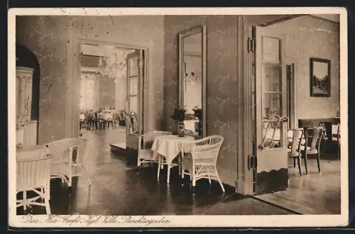 AK Berchtesgaden, Kur-Café Kgl. Villa, Entrée